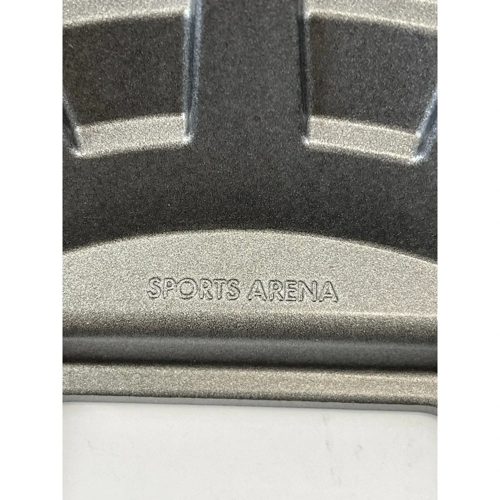 Nordic Ware Sports Arena Bundt Cake‎ Pan Cast Aluminum, 9 cups